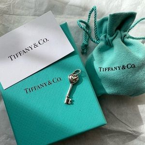 Tiffany & Co. heart key charm